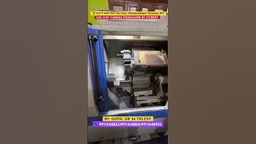 CNC STEP TURNING PROGRAMME BY STUDENT #shorts #shortvideo #cncprogramming