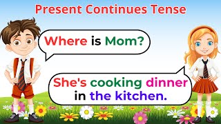 English Conversation Practice | Present Continues Tense | English Speaking practice for Beginners