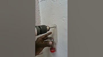 MAKING A DUST COLLECTOR YOURSELF USING SPRING BOTTLE WHEN DRILLING !