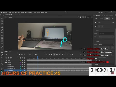 Practice animation and