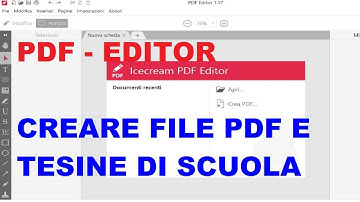 Creare file PDF e modificarli online con Icecream PDF Editor per Windows