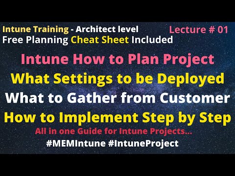 Microsoft Endpoint Manager Intune Design Project | Planning guide to move to Microsoft Intune