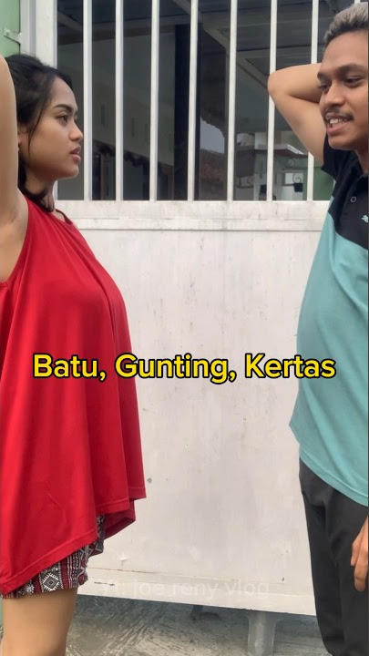 BATU GUNTING KERTAS! KOK ENDINGNYA MALAH GINI!? #trending #viral #suamiistri #lucu #ngakak