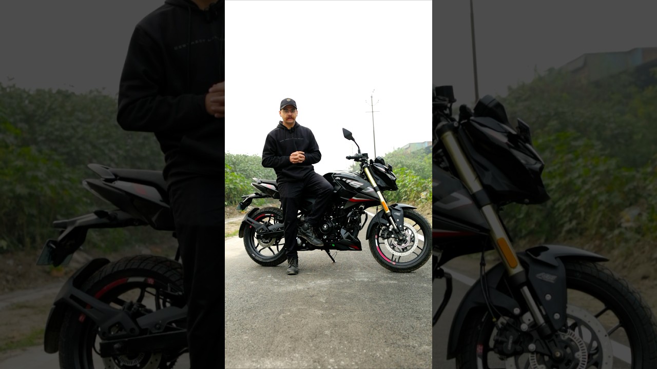 Bajaj Pulsar N160 USD Forks With Single Seat #shorts #automobile #bajajbikes