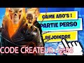 Live fortnite fr partie perso map creative  code createur  lgt88 discord don fortnite