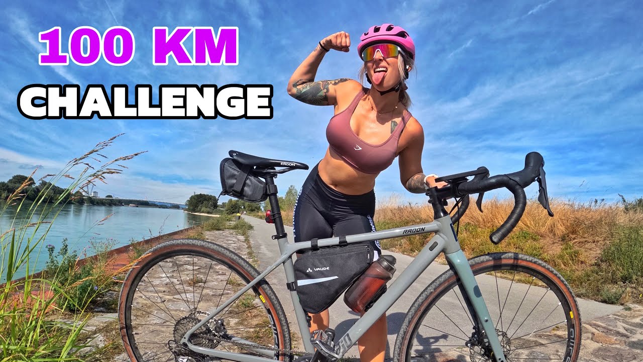 100km Gravelbike CHALLENGE! FKK kam unerwartet. Radon Regard