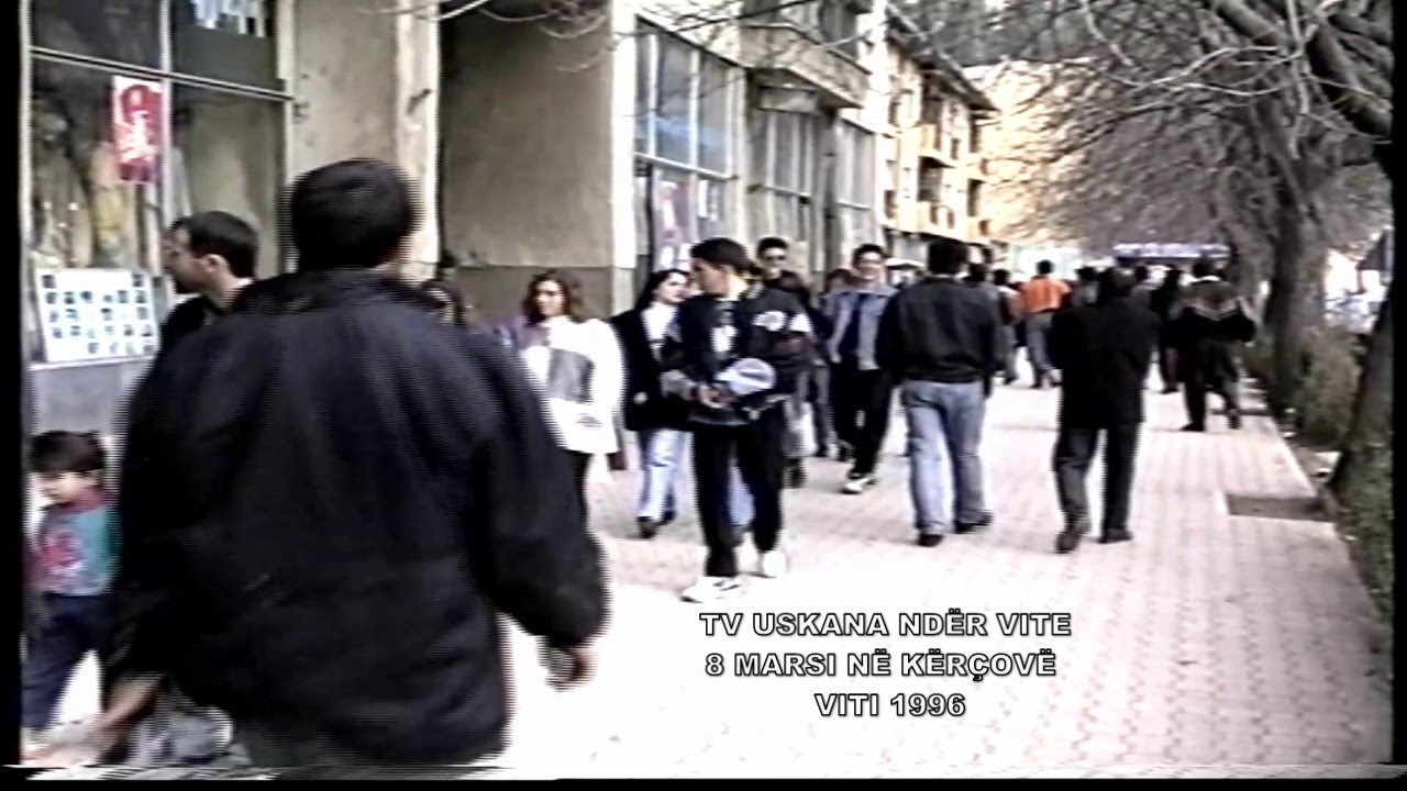 TV USKANA NDËR VITE, 8 MARSI NË KËRÇOVË, VITI 1996