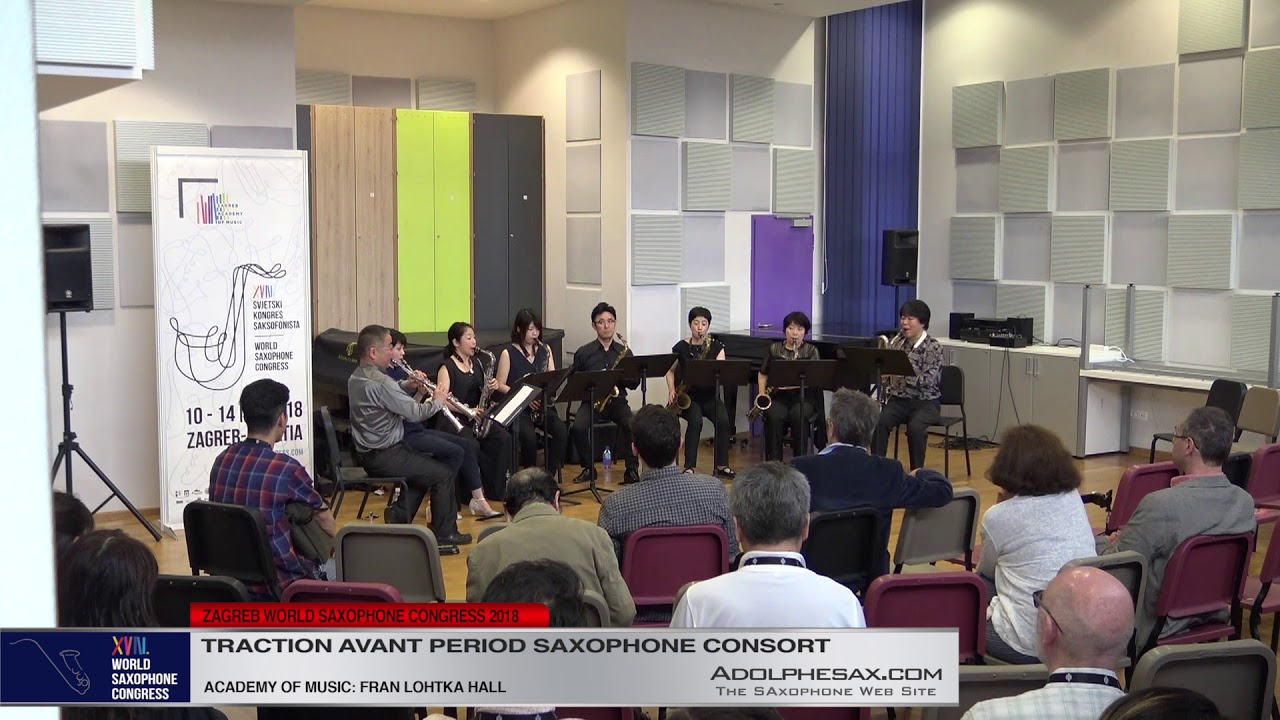 Chant Sacre? by Hector Berlioz   Traction Avant Period Saxophone Consort   XVIII World Sax Congress