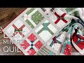 Christmas Quilt Pattern for 10" Squares | Holiday Gift Box Quilt! | Great for Beginners