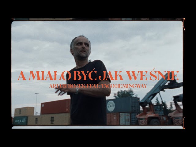 Artur Rojek - A miało być jak we śnie