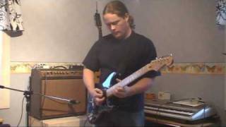 Video thumbnail of "Improvising to a Pink Floyd BT - Marooned"