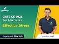 Effective Stress | Soil Mechanics | GATE 2021 | Abhinav Sir | Gradeup