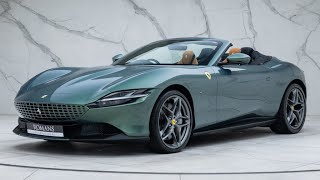 2024 Ferrari Roma Spider - Verde Minerale - Walkaround + Engine & Exhaust Sound