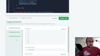Inserting a node into a sorted doubly linked list - Hackerrank - Java