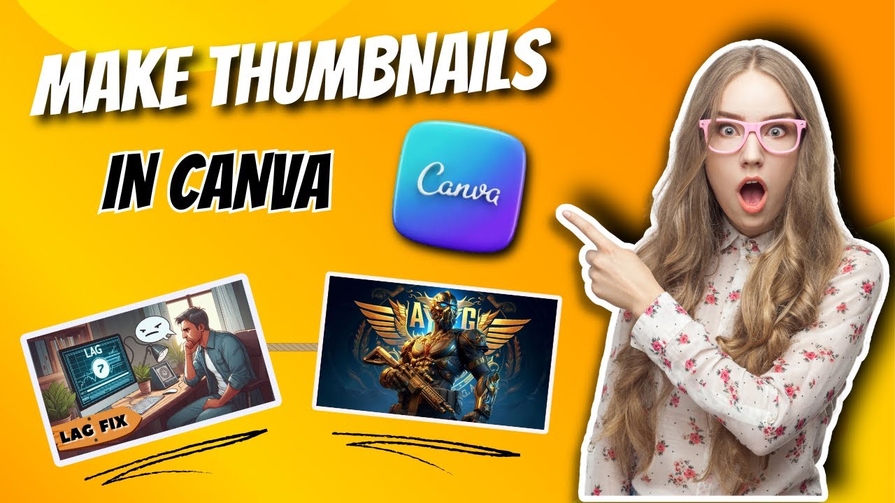 How To Make Eye-Catching Thumbnails on Canva"  || Mr Ayush || Beginner to Pro