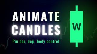 How to Animate a Single Candlestick Chart for Traders ( Step-by-Step )