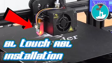 Creality BL Touch Auto Bed Leveling Sensor Installation Tutorial