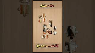 kittens Tea Time 🧩//#jigsawpuzzle #games #viral #cute #song #kitten #shorts //@jigsawpuzzle45 screenshot 3