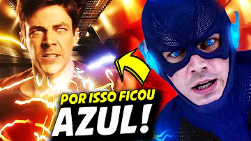 Qual temporada o Flash fica azul?