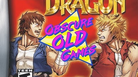 Obscure Old Games: Double Dragon Advance