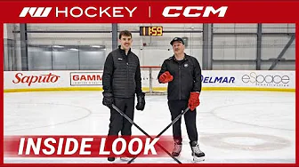 CCM Tacks XF Ghost Stick // Inside Look