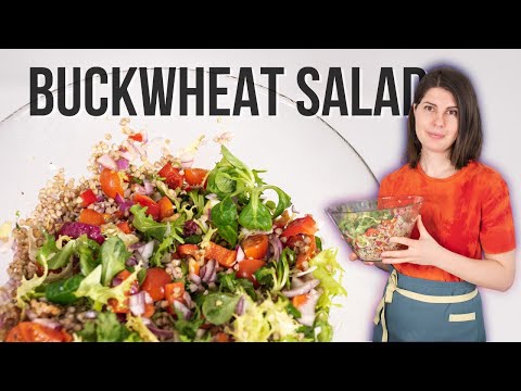 Video: Vegetable Salad With Buckwheat
