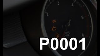 P0001 Fuel volume regulator circuit open