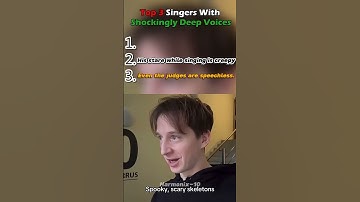 These 3 Singers Have Insanely Deep Voices