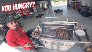 New shop grill and I’m ready for a vacation! 