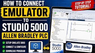 Learn PLC Programming Without Hardware | Studio 5000 Emulator