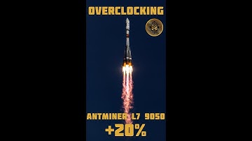 Overclocking Antminer l7 9050 +20%