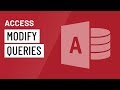 Access: Modifying Queries