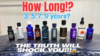 How long do Ceramic Coatings REALLY last!? (Truth Revealed)