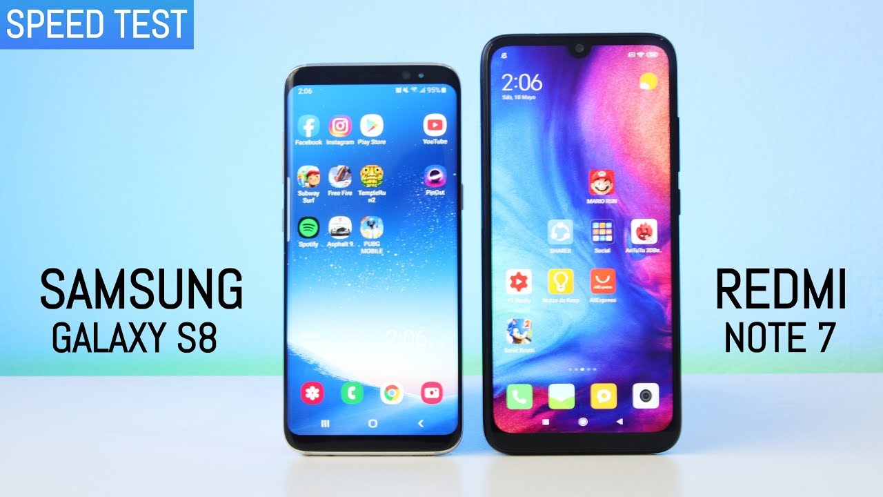 Samsung S9 Vs Redmi Note 8