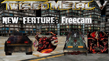 [PC] Twisted Metal 5 Fan Game Version 2.19 (New Freecam Feature: Fighting Cars in Reverse)