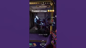 No escape 😌 #apex #gaming #girl #trapped #trap #gamer #mirage #ranked #girlgamer #trio #lol #ult #