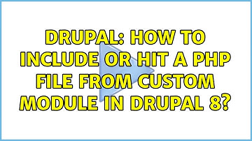 Drupal: How to include or hit a php file from custom module in Drupal 8?