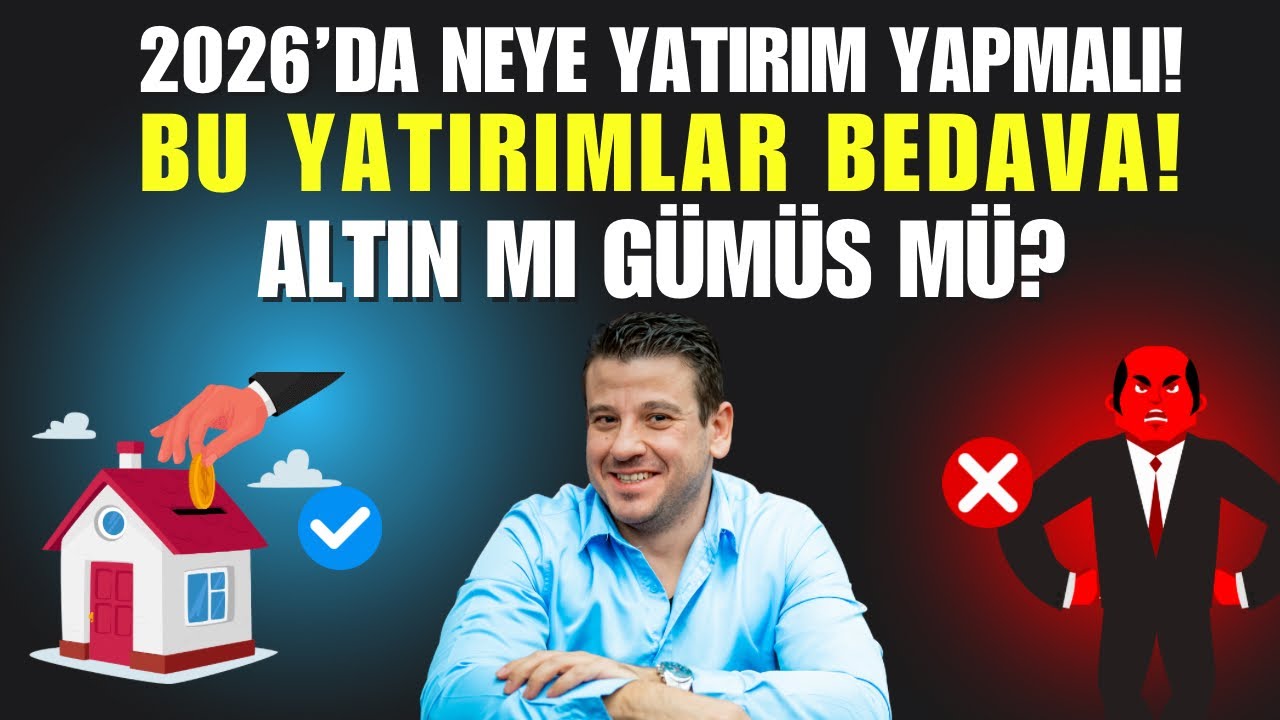 2026 Yatırım Fırsatları! Hangi yatırım ucuz? 2026da ev alınmalı mı? Borsa , Altın , Gümüş , Platin…