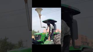 John deer tractor new funny silencer 😂👿#johndeere #tractor #viral
