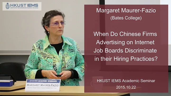Margaret Maurer-Fazio: Internet Job Board Discrimi...
