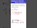 39) Integral por sustitución sen(2x)/(1+cos^2(x))  Sección 5.5 Stewart Cálculo