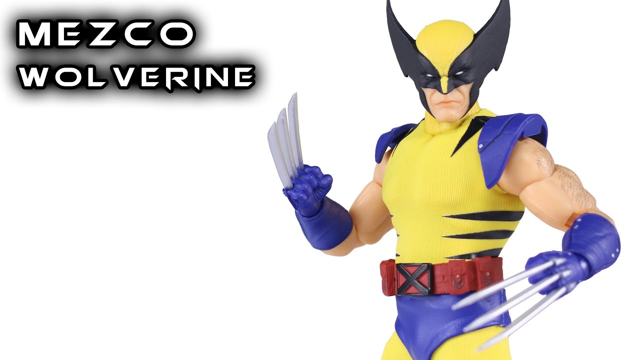 Mezco WOLVERINE Marvel 1:12 Collective Deluxe Steel Box Action ...