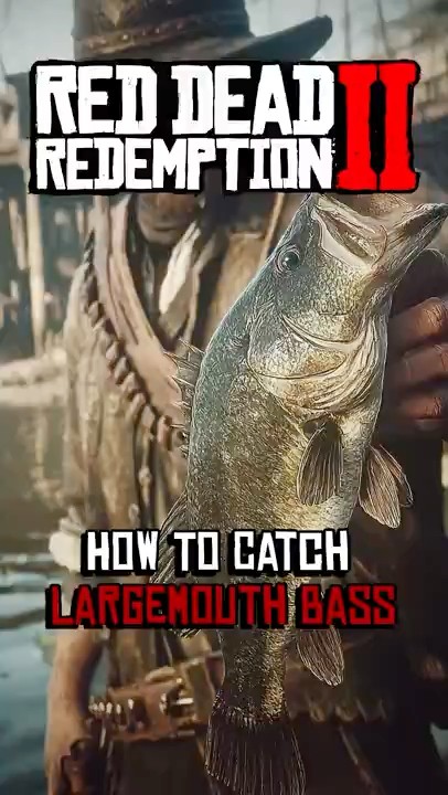 How To Catch Largemouth Bass In Rdr2 In 2026! #shorts #rdr2 # ...