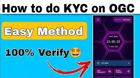 HOW TO COMPLETE KYC VERIFICATION ON O.G.C MINING APP