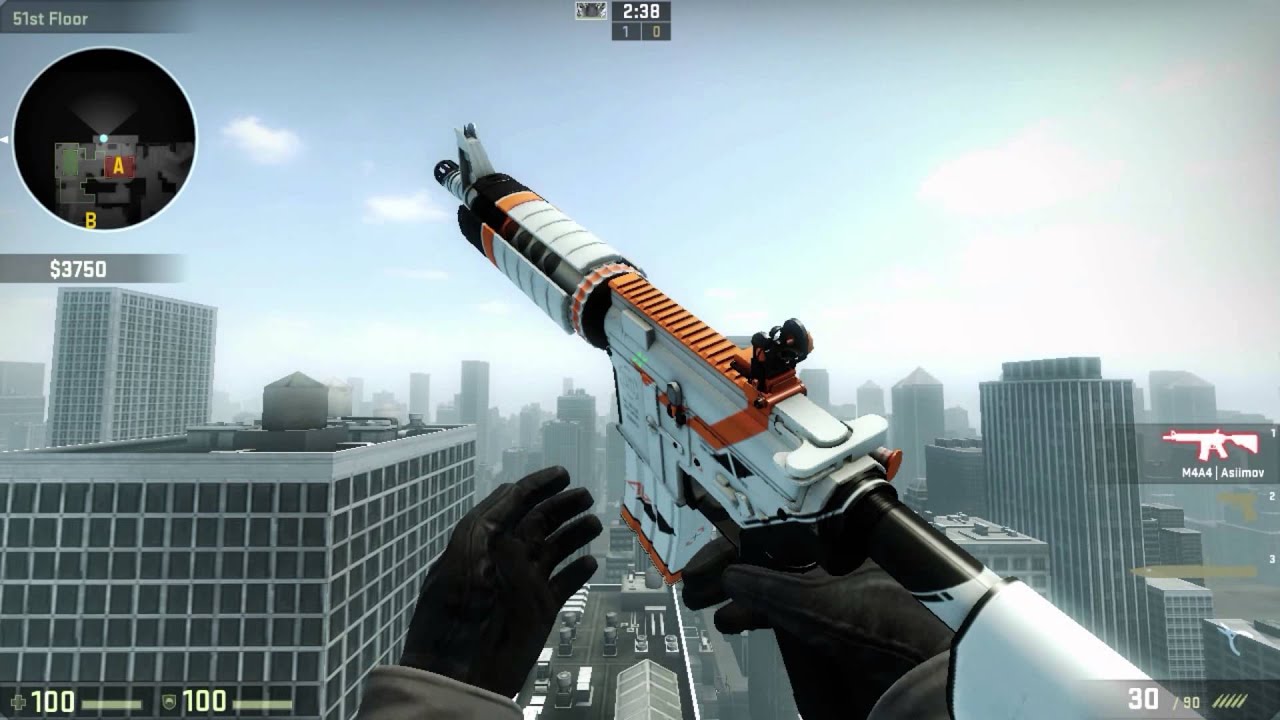 New M4A4 Factory Asiimov