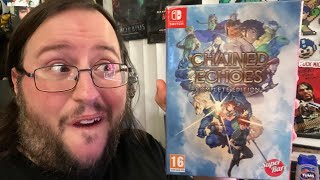 Chained Echoes Complete Edition (Deluxe Edition) Super Rare Games for Nintendo Switch UNBOXING