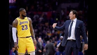 King Coach Killer James Runs Luke Walton Out Of LA