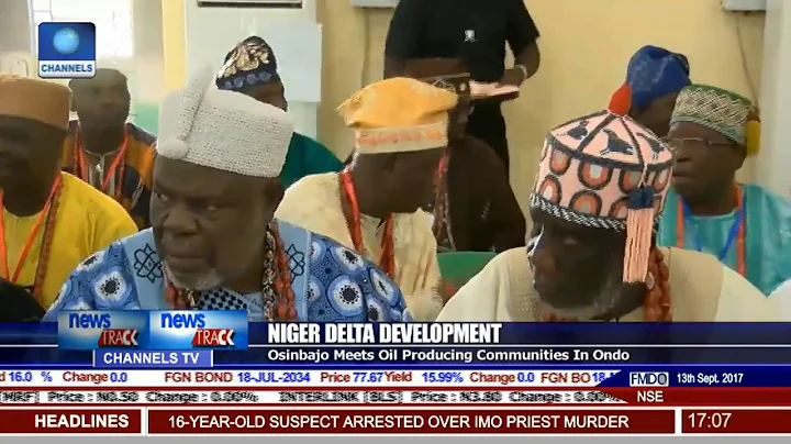 Niger Delta Development: Osinbajo Meets Oil Producing Communities In Ondo
