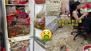 You won't believe it😱 I never expected a refrigerator to have this mold🤯 Its smell is unbearable 🤮🤮