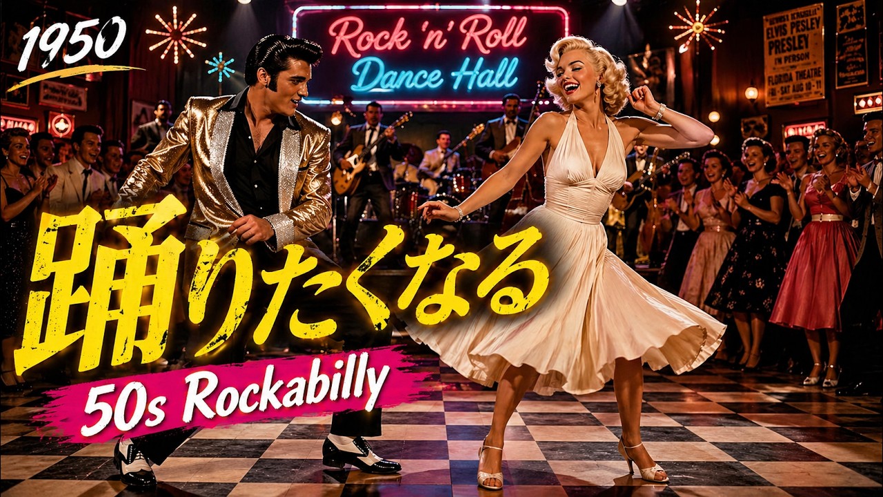 踊りたくなる50sロカビリー｜Rockabilly Night【Original Song】 - YouTube